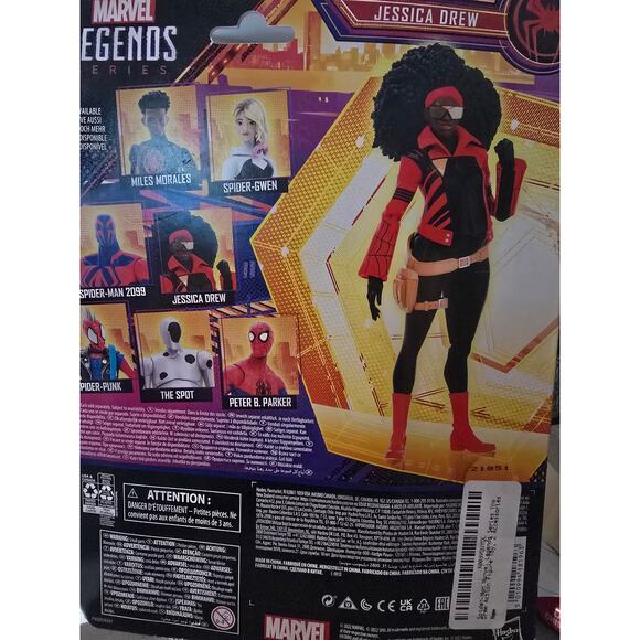 Jessica Drew Spider Woman Spider Man Across the Spider Verse Legends - Picture 2 of 4
